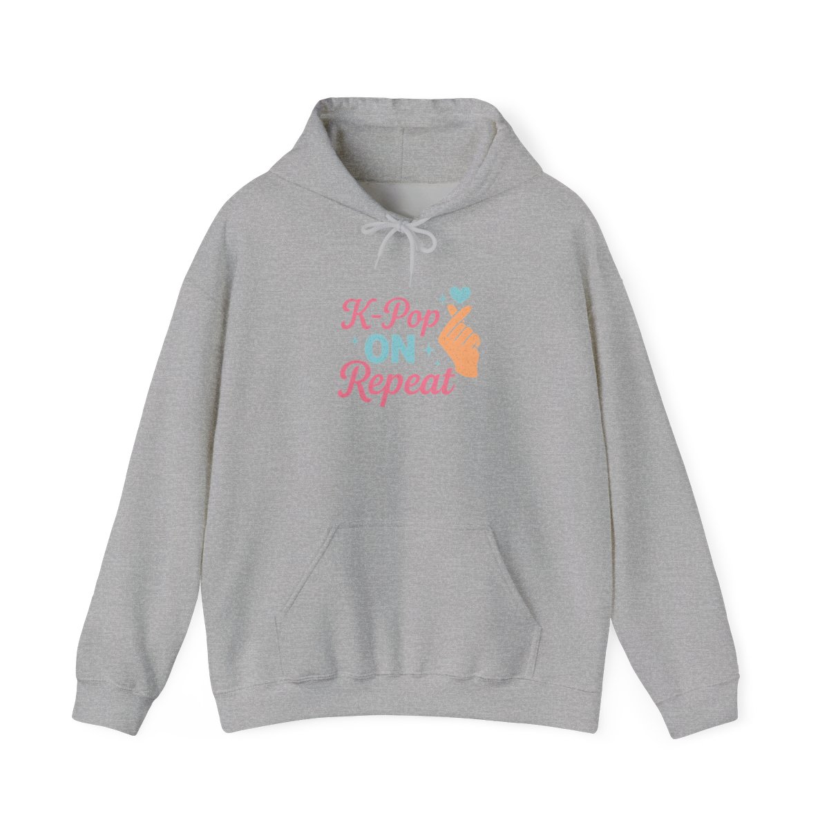 K-Pop On Repeat Korean Music Fandom Hoodie