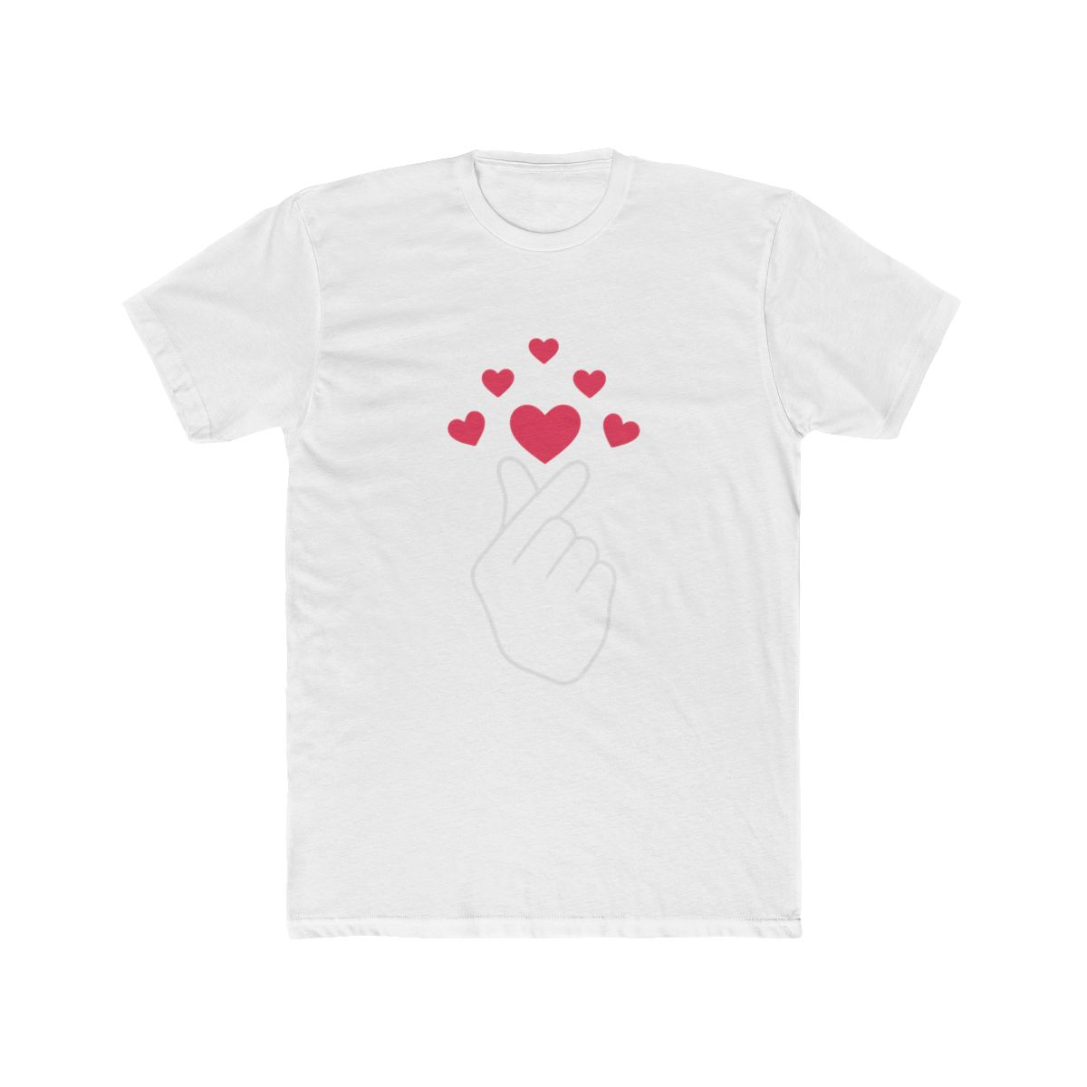 Korean Finger Heart K-Pop K-Drama T-Shirt