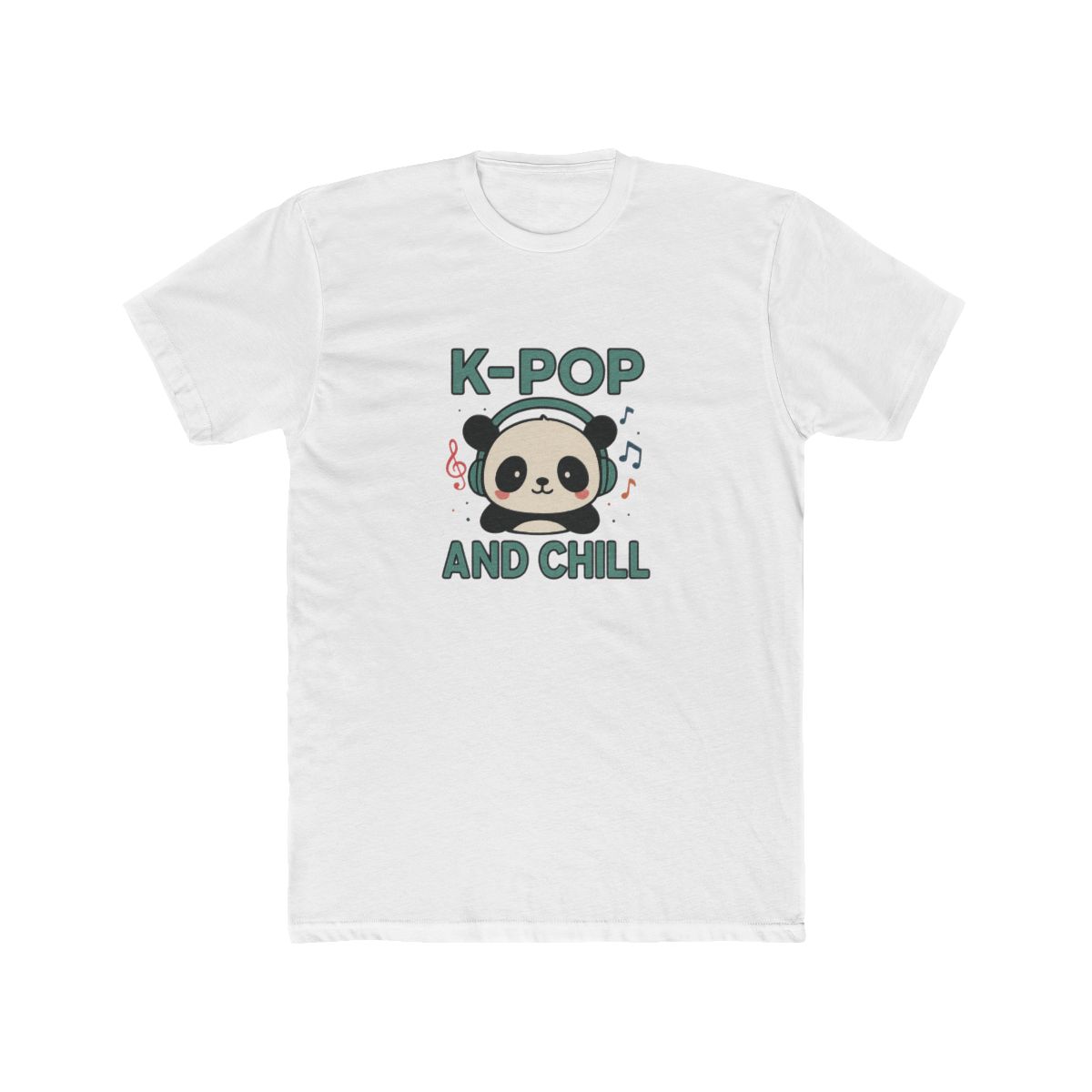 K-Pop and Chill Relaxed Vibes V-Neck T-Shirt