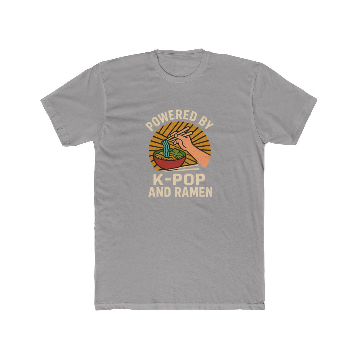 Fortified by K-Pop and Ramen Funny T-Shirt