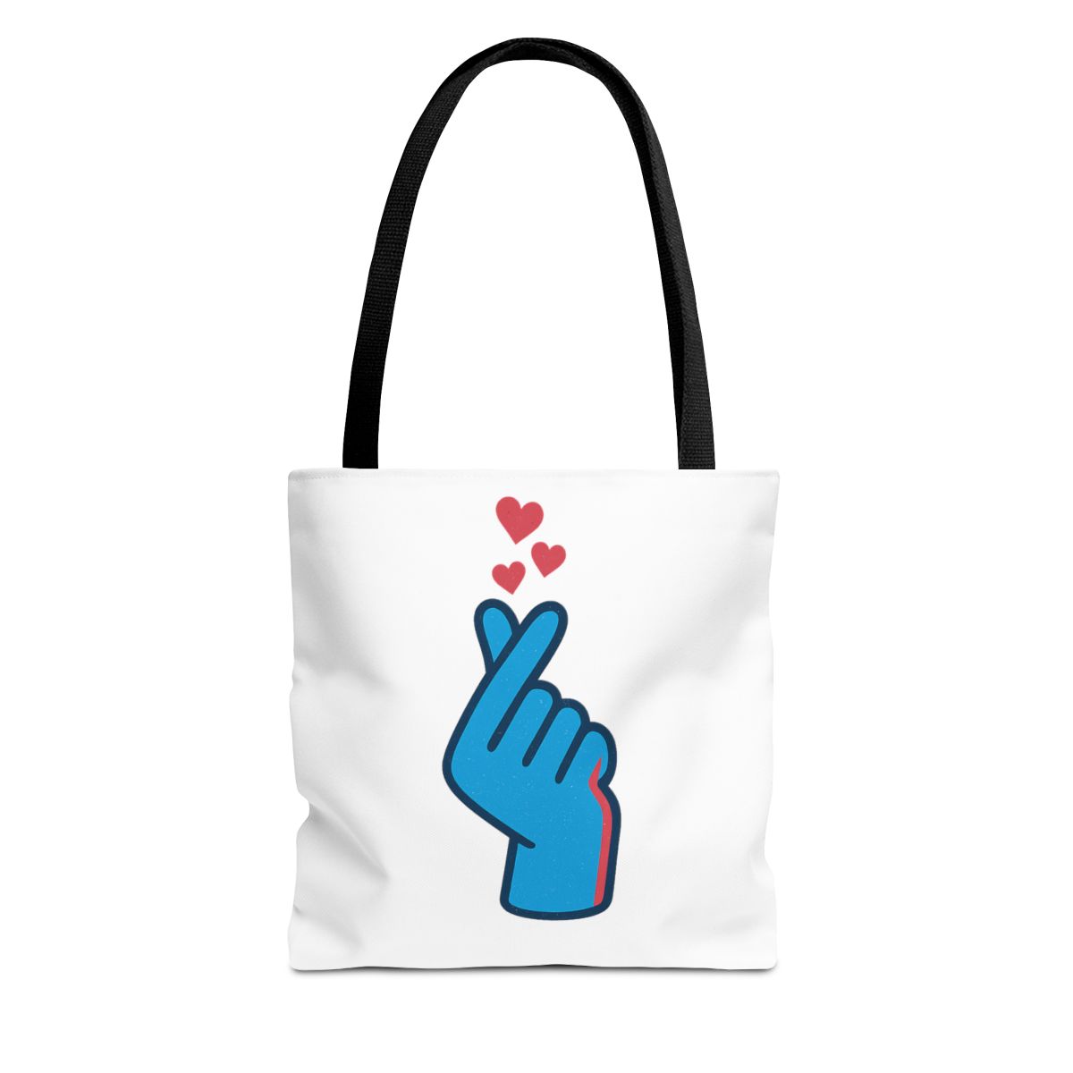 Korean Finger Heart Kpop Hallyu Seoul Tote Bag