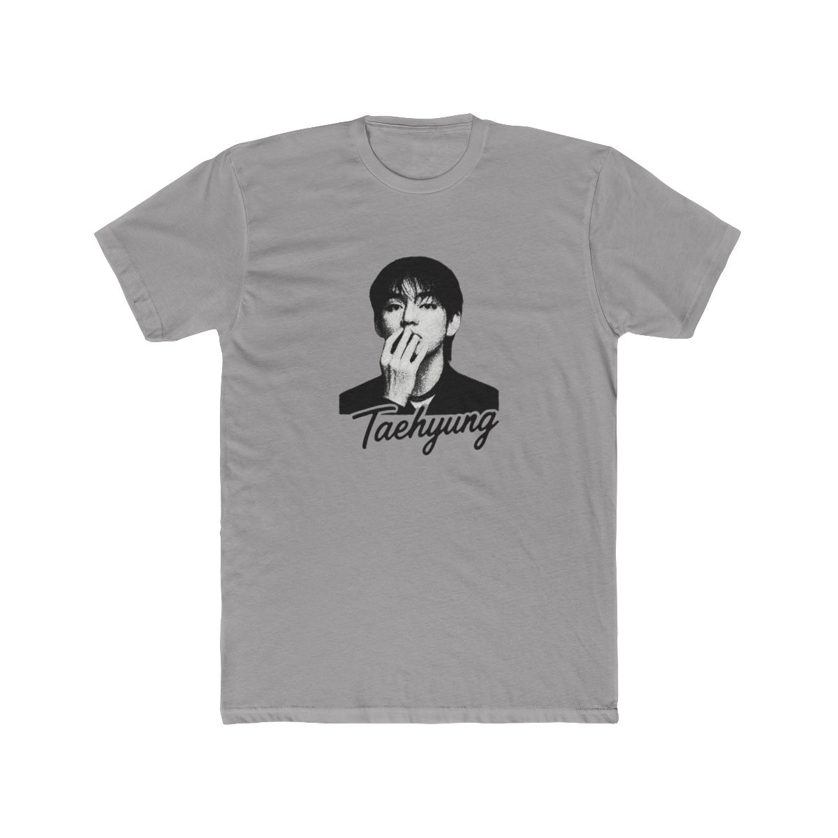 Taehyung Halftone Portrait T-Shirt