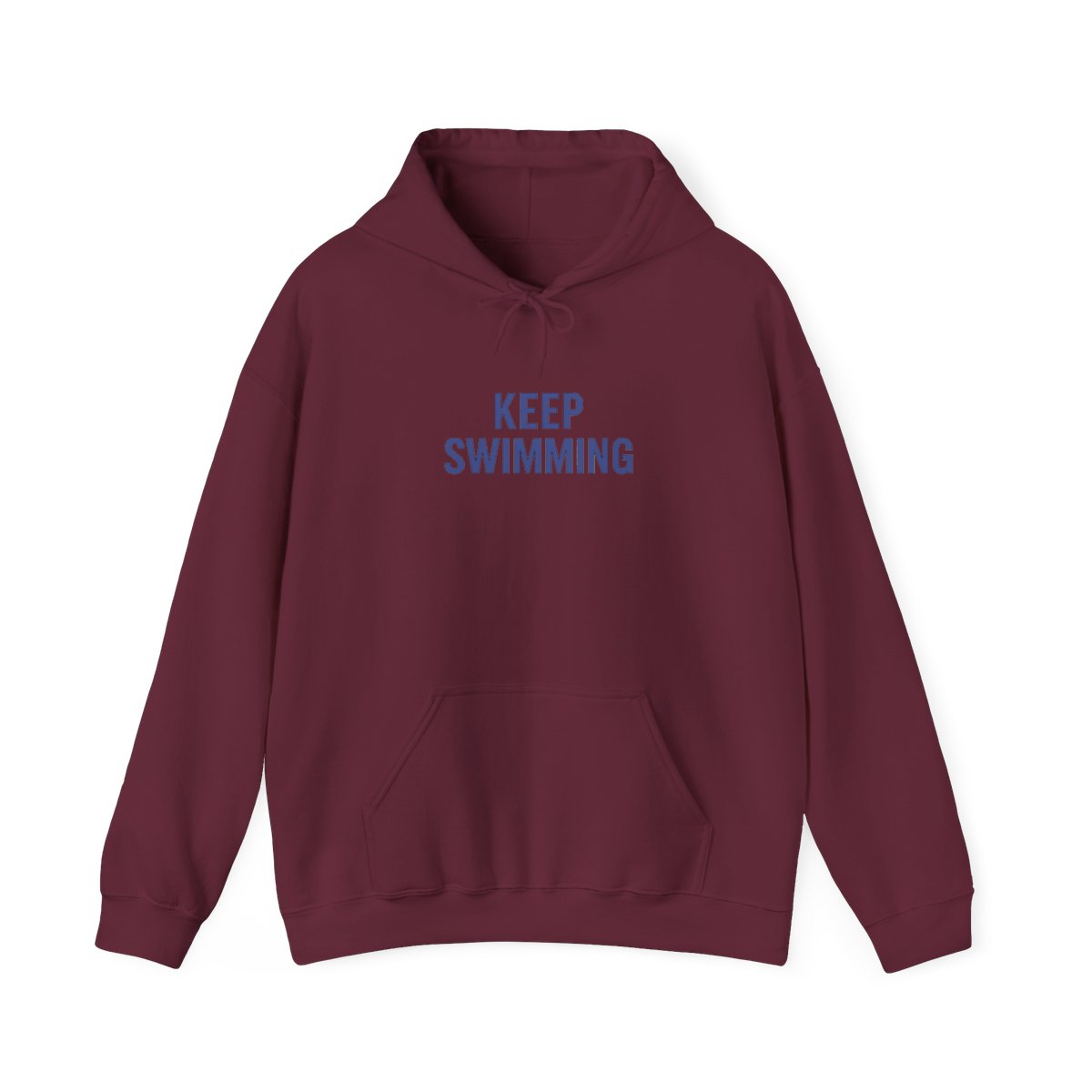 Handmade BTS-inspired Keep Swimming Jacket - Streetwear Blue Track Hoodie - alternate angle 5, merchandise