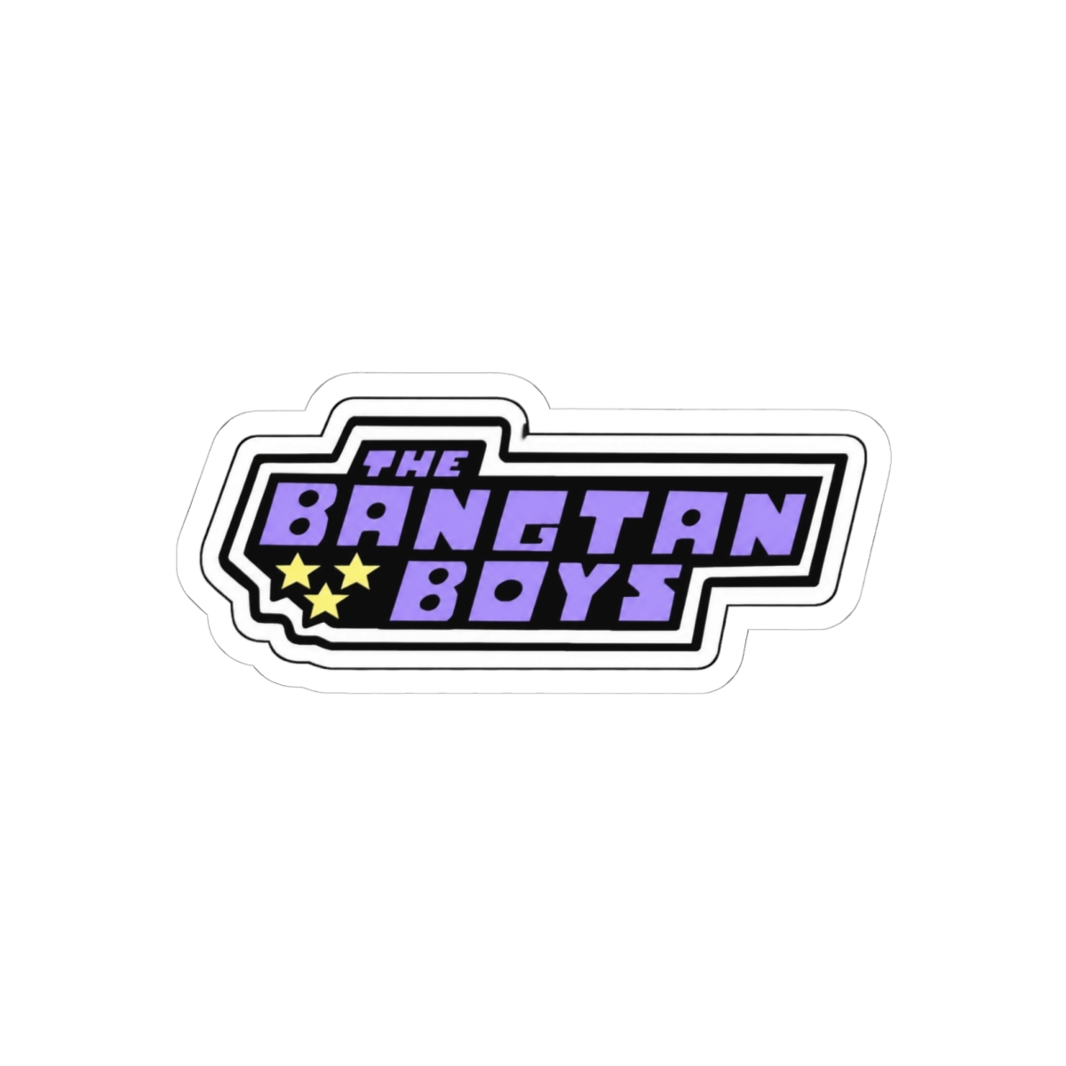 Bangtan Boys Bold K-Pop Sticker | ARMY Superfan Vinyl Decal