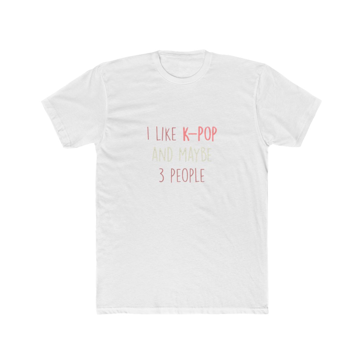 K-Pop Superfan Bold Graphic T Shirt - Ultimate Concert Fan Gear