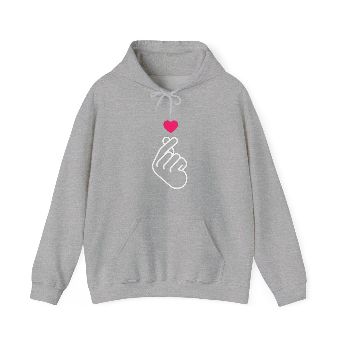 Iconic K-Pop Two-Tone Graphic Hoodie
