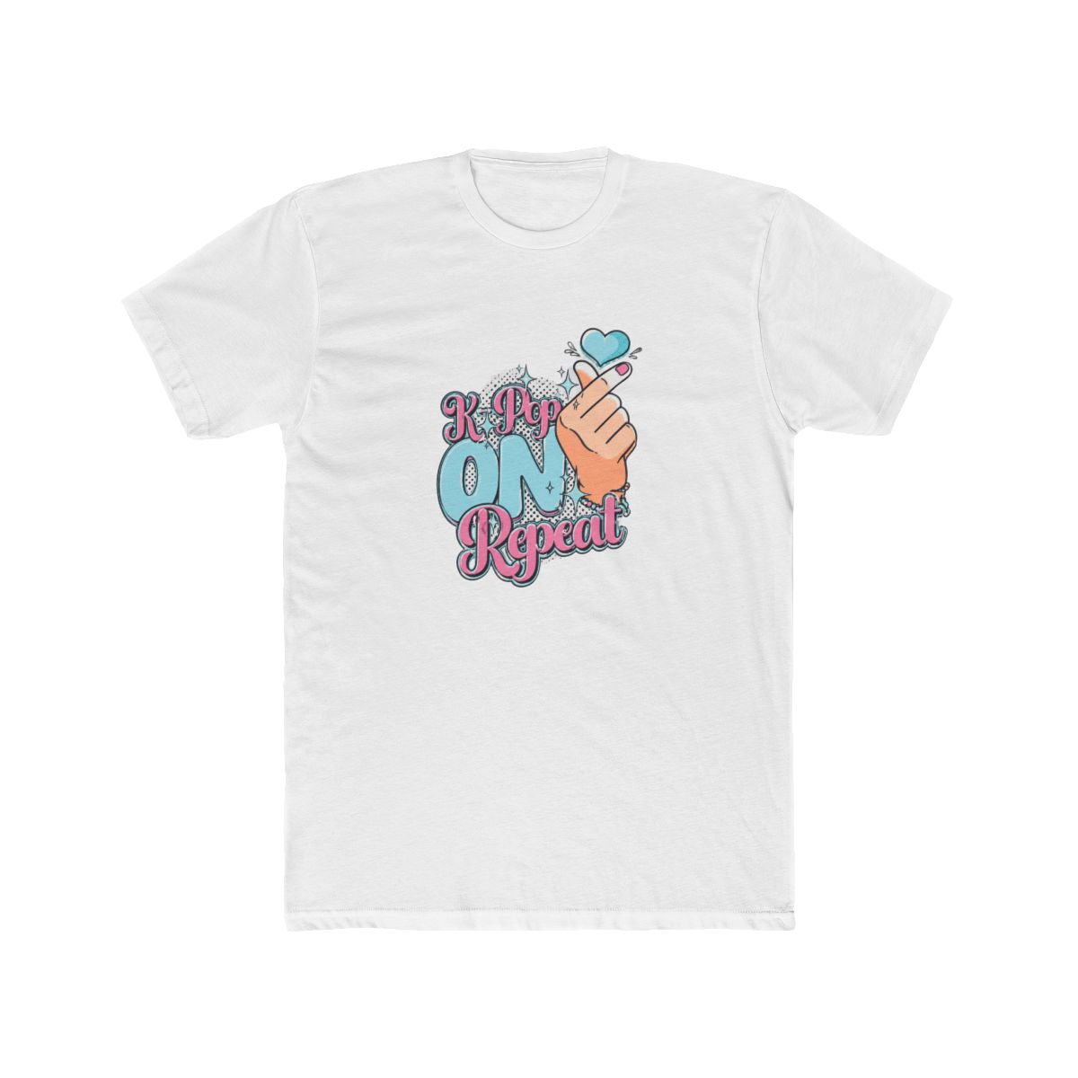 K-Pop On Repeat Minimalist T Shirt - Ultimate Stan Gift