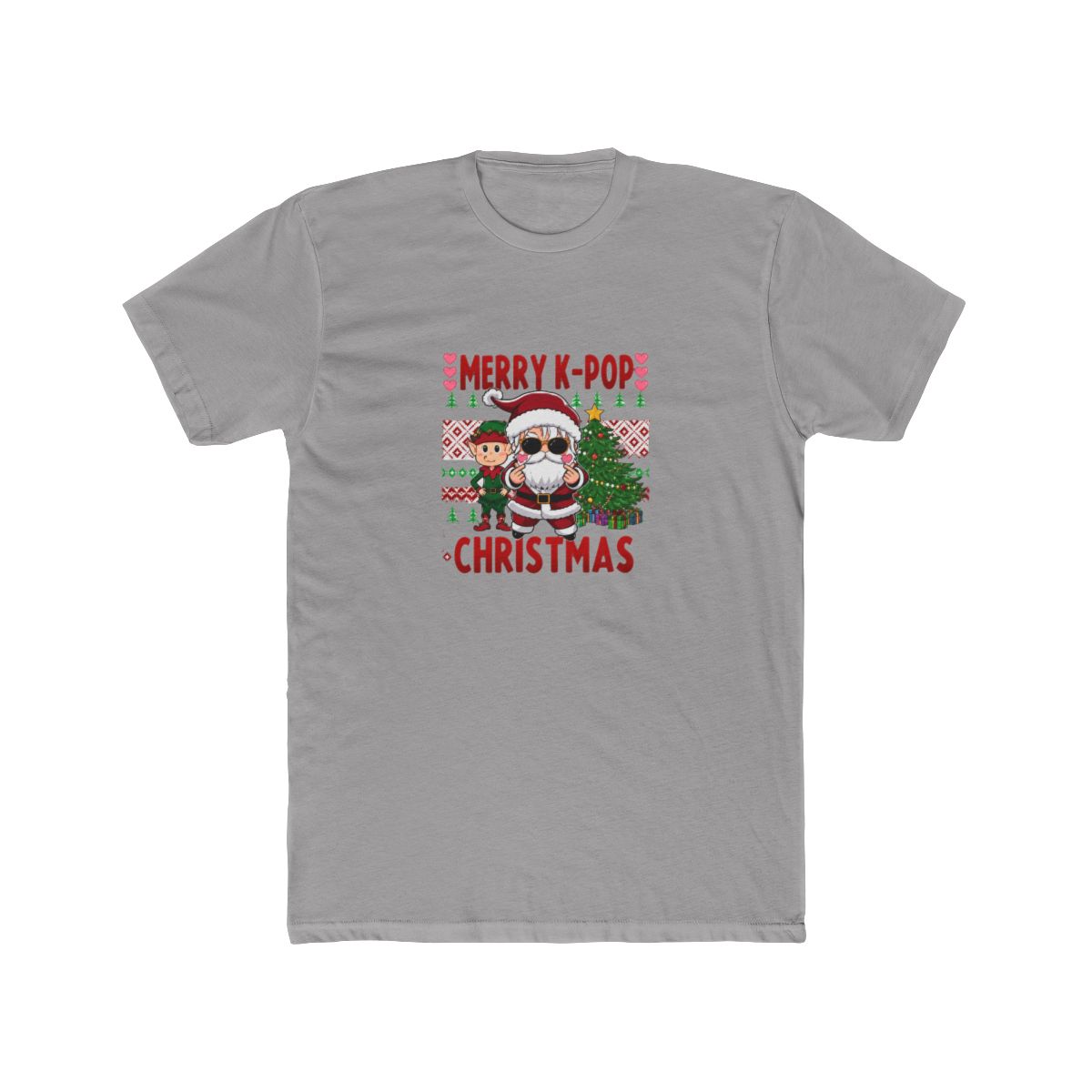 Festive K-Pop Christmas T Shirt - Holiday Stan Gift