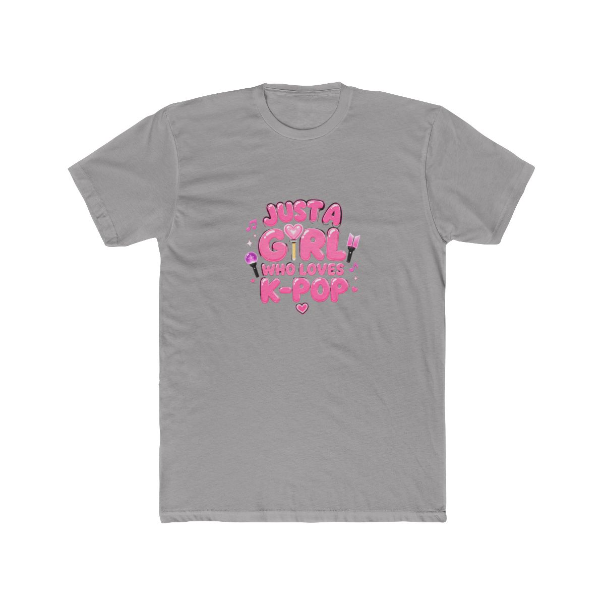 Just a Girl Who Loves K-Pop Fan T Shirt