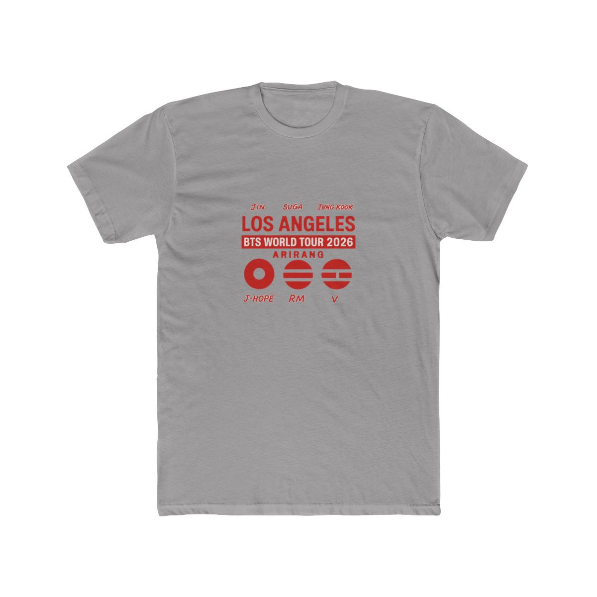 Evangelion LOS ANGELES BTS WORLD TOUR 2026 ARIRANG and graphics T Shirt