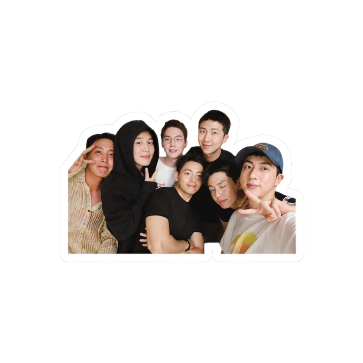 BTS Dynamite Bold Sticker | Vivid Vinyl Decal for ARMY Fans - alternate angle 3, merchandise