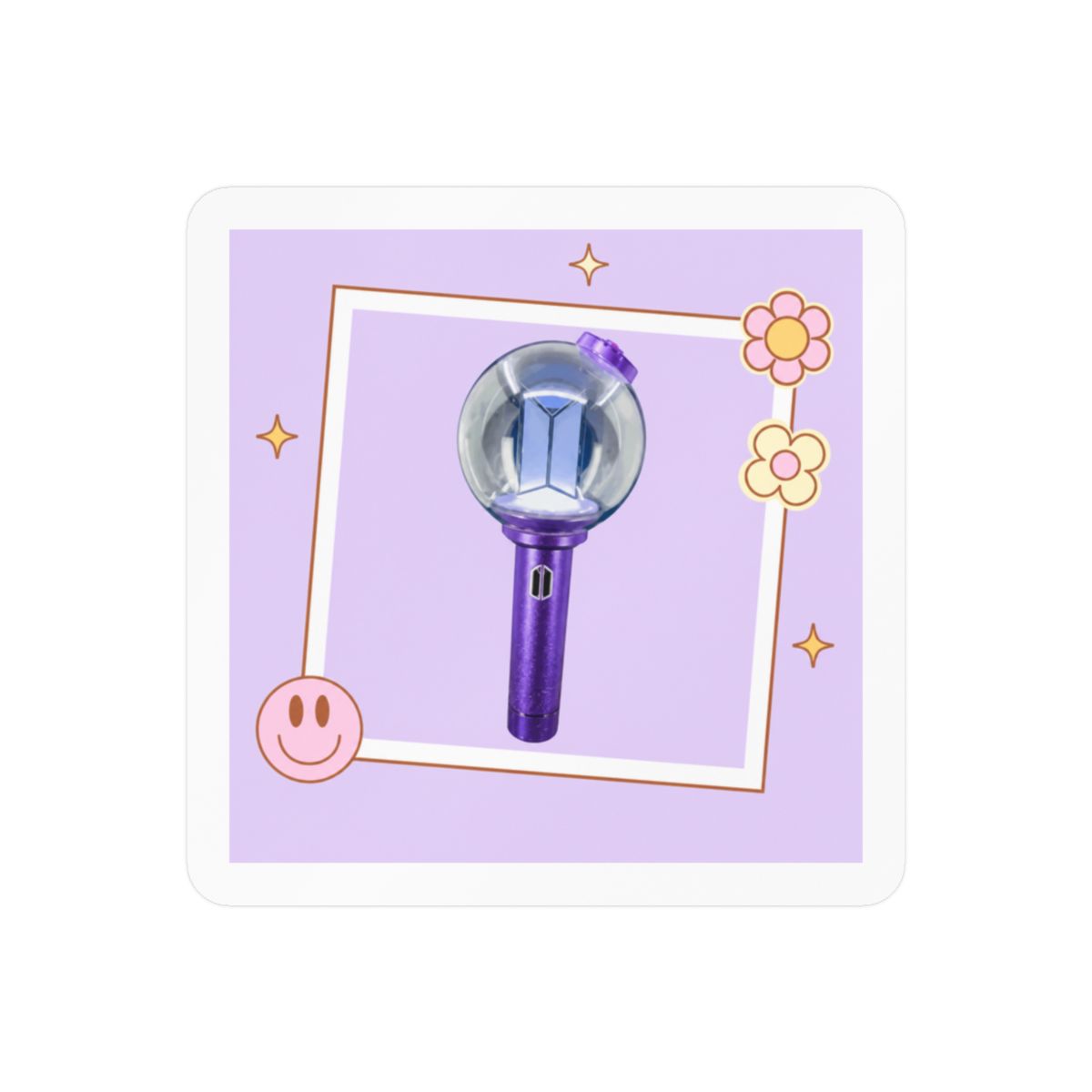 Army Lightstick New v4 Skin, Glitter Vinyl Wrap, Scratch-Resistant Decal
