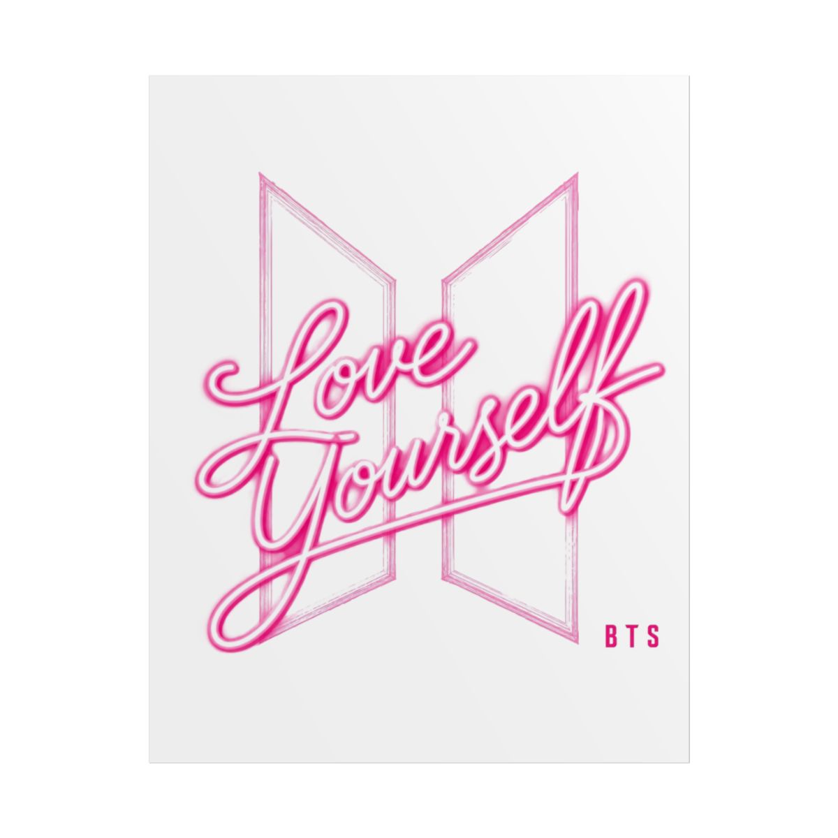 BTS "Love Yourself" Poster - alternate angle 1, merchandise