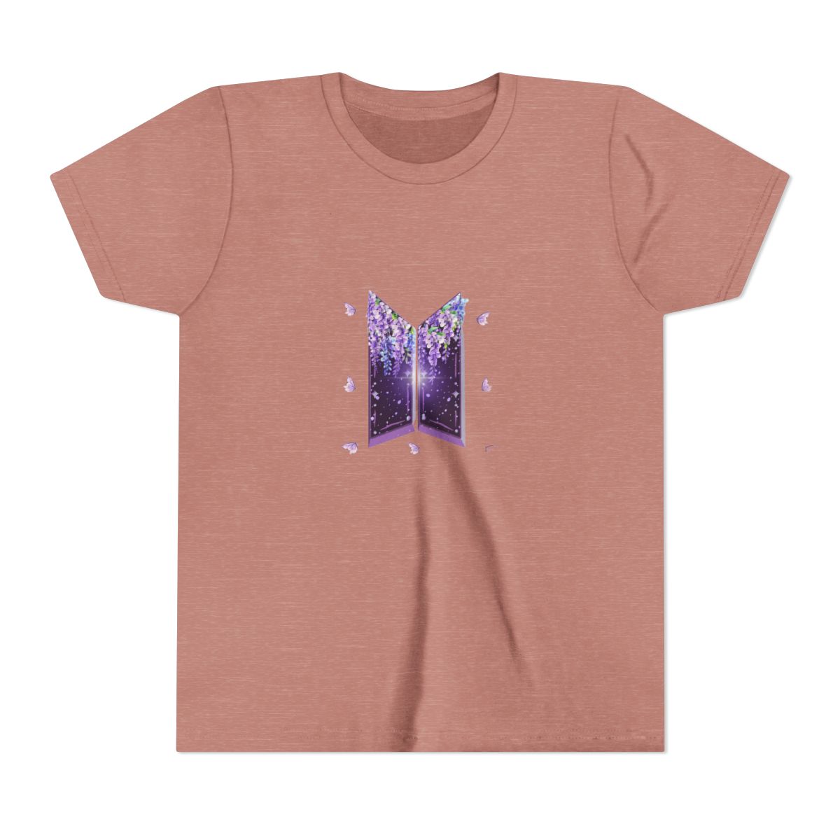 BTS Iconic Logo Minimalist Kids T Shirt - ARMY Fan Essential - Official t-shirts merchandise