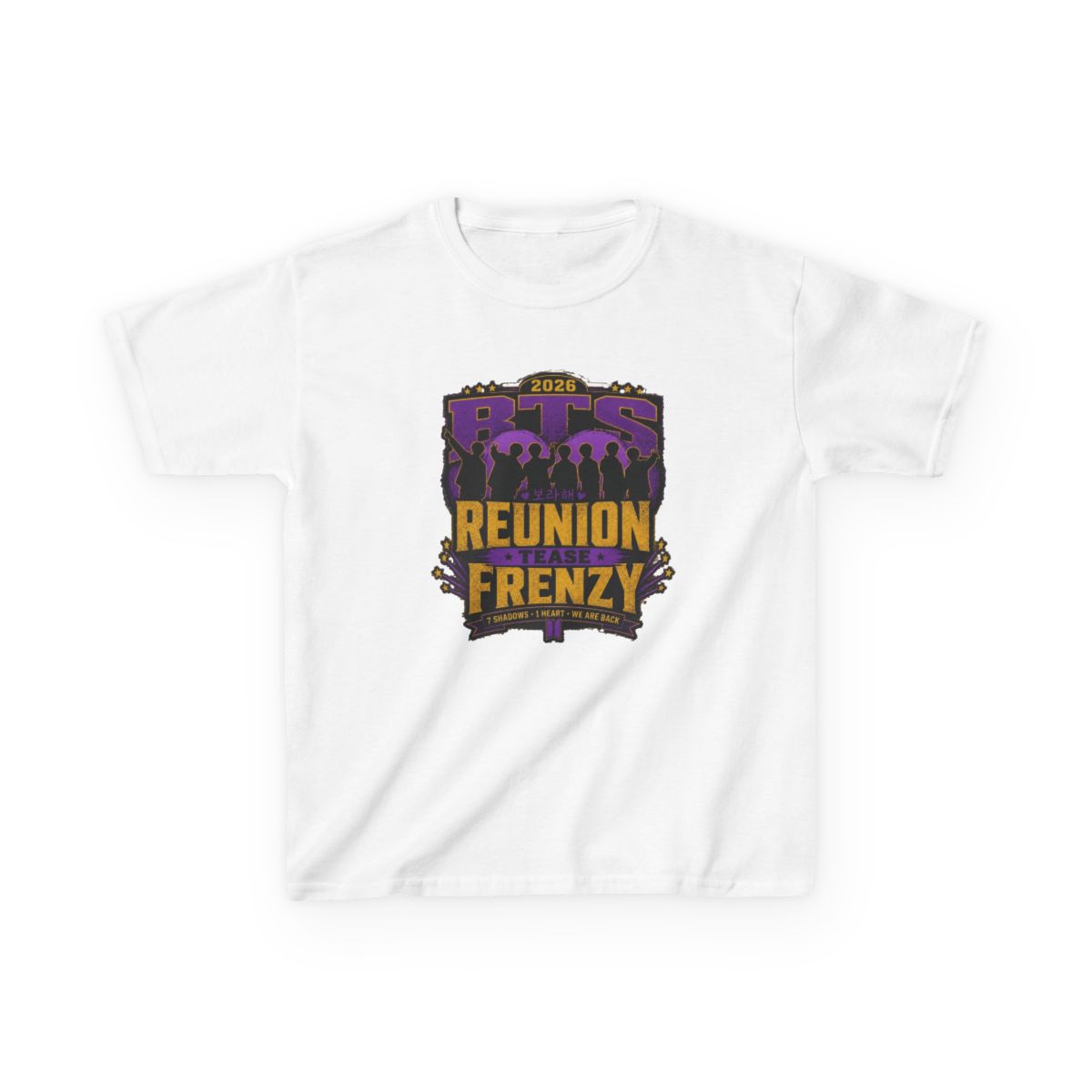 BTS Reunion Tease Frenzy — 7 shadows merge (Kids)