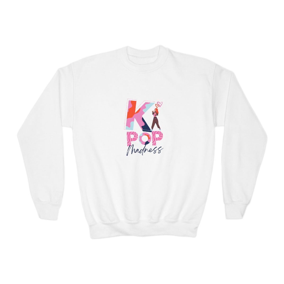 K-Pop Madness Crewneck Kids T-Shirts - Ultimate Stan Gear