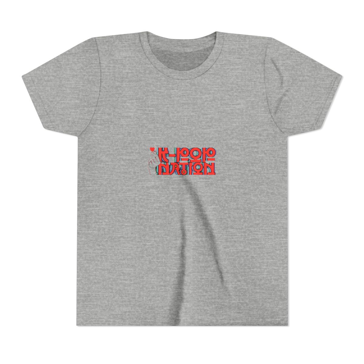 K-Pop Nation Bold Graphic Kids T Shirt - alternate angle 5, merchandise