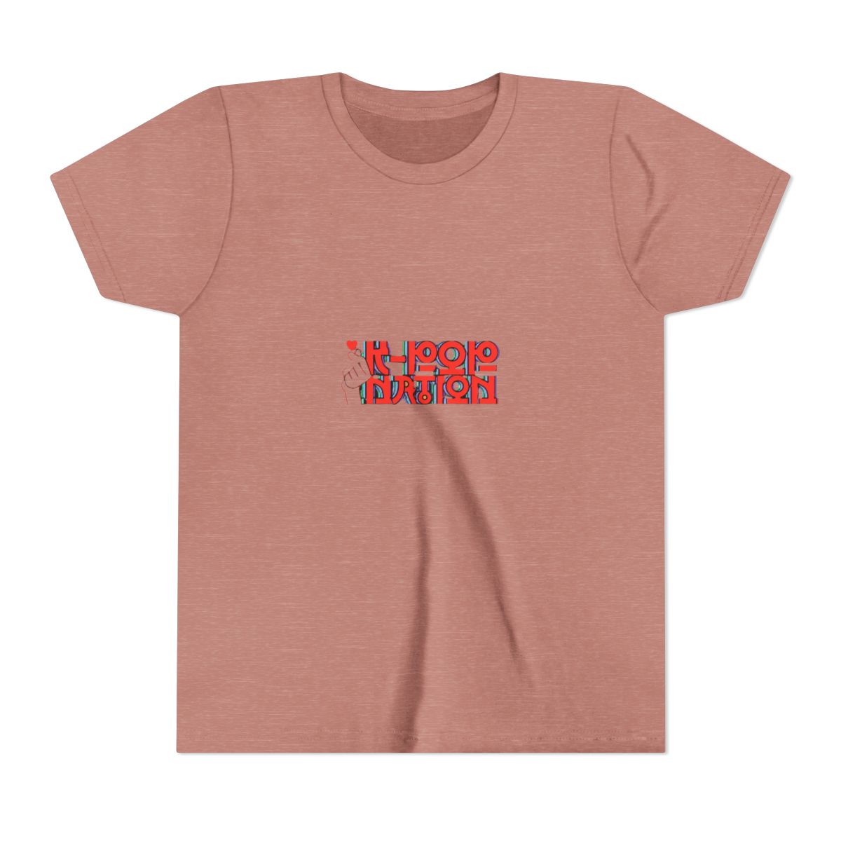 K-Pop Nation Bold Graphic Kids T Shirt - alternate angle 2, merchandise