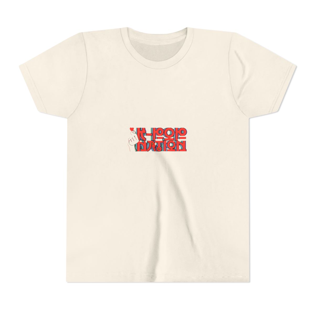 K-Pop Nation Bold Graphic Kids T Shirt - alternate angle 3, merchandise